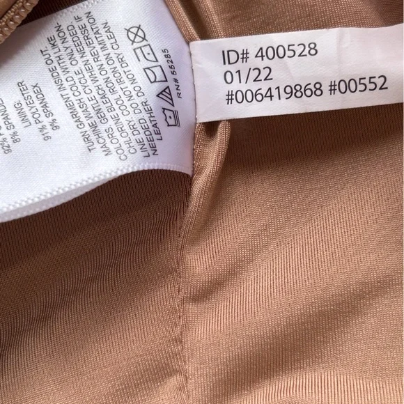 Faux Leather Halter Corset Bustier Crop Top NWT Size XS - Picture 5 of 9